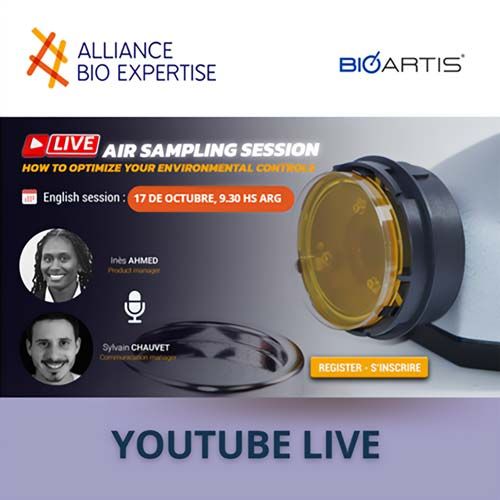 EN VIVO: Monitorización Microbiológica de la Calidad del Aire con AIRWEL